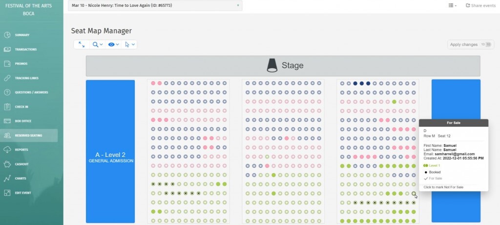 Introducing Seat Map Manager: A New Feature to Empower Event Hosts